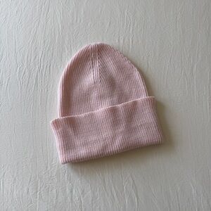Urban Outfitters Baby Pink Knit Beanie